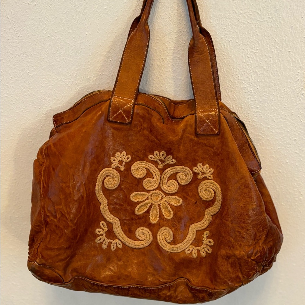 Free People embroidered bag